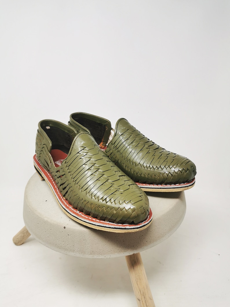 military green huaraches