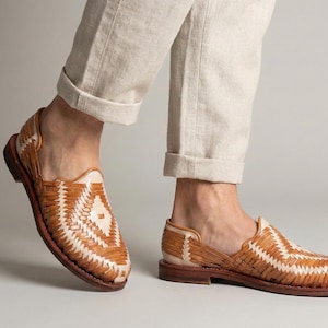 Huaraches für Männer, mexikanische Huaraches, Huaraches-Sandalen für Herren, Huaraches-Schuhe, Huaraches-Schuhe für Männer, Ledersandalen für Männer, mexikanische Sandalen Bild 1