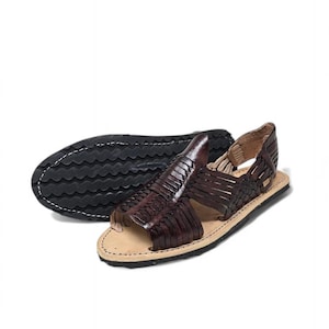Huaraches color chocolate