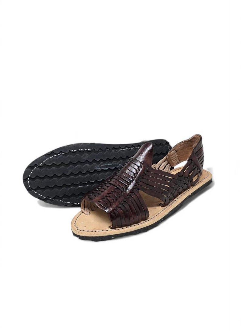 Huaraches color chocolate