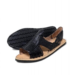 Huaraches color negro para hombre