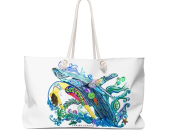 Best Large WHALE Women summer fashion shoulder handbag weekender fashionable travel beach Designer tote stylish beautiful robe handle