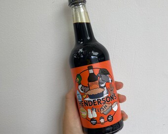 Henderson’s Relish charity bottle, limited edition, Yorkshire, relish