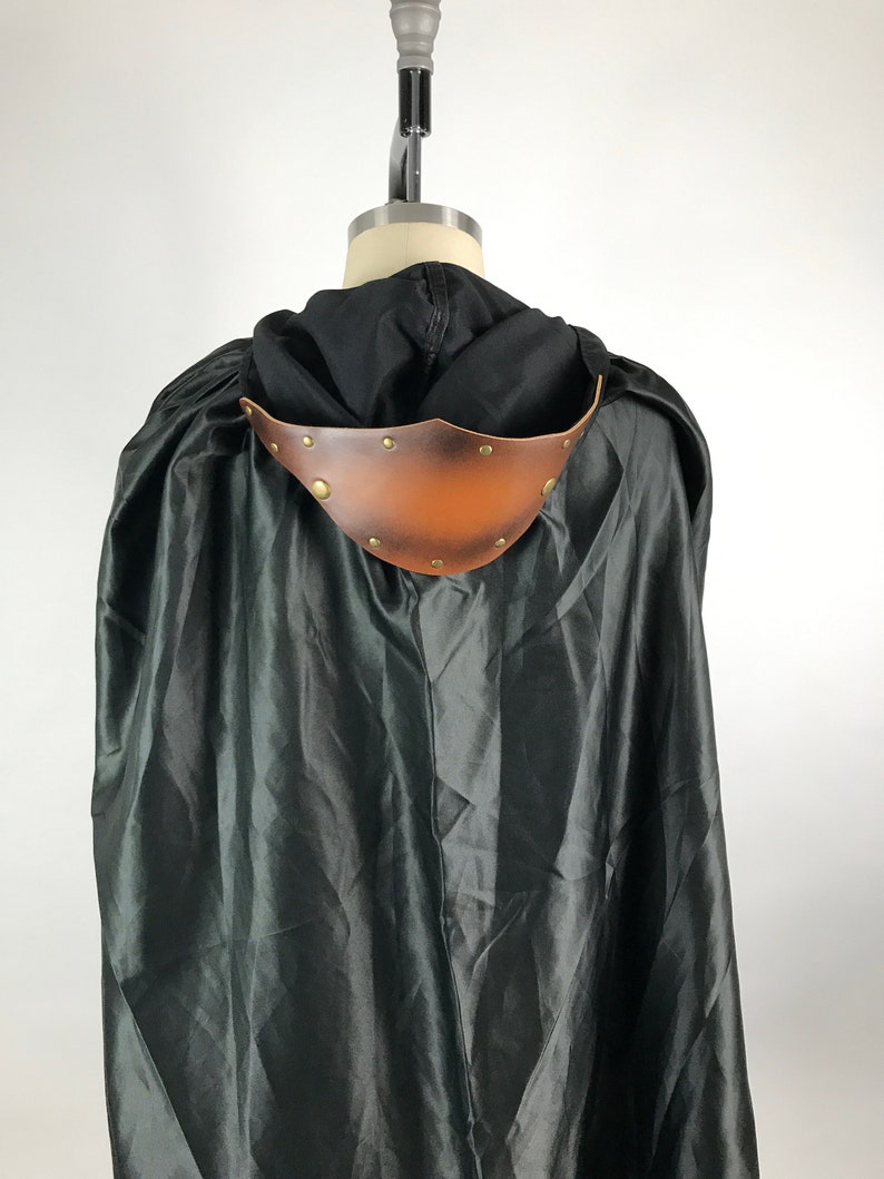 ghost Horror Simple Plague Doctor Medieval Doctor leather CApe, Steampunk