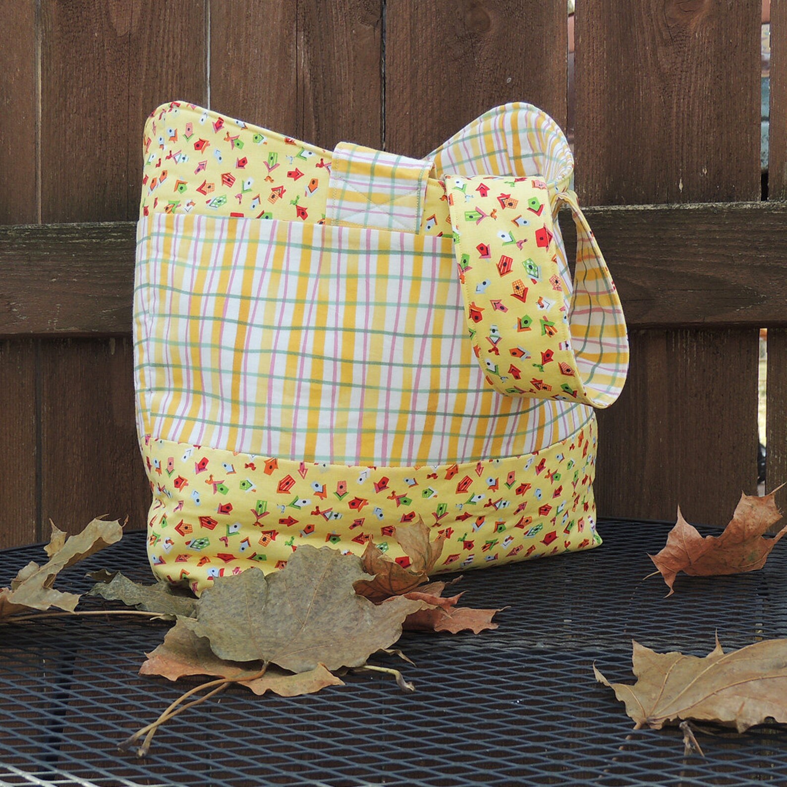 Project Tote Bag crochet needlepoint knitting bag project Etsy