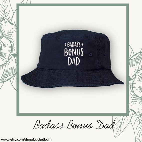 Buy Custom Badass Bonus Dad Bucket Hat Sun Hat Fishing Hat Online