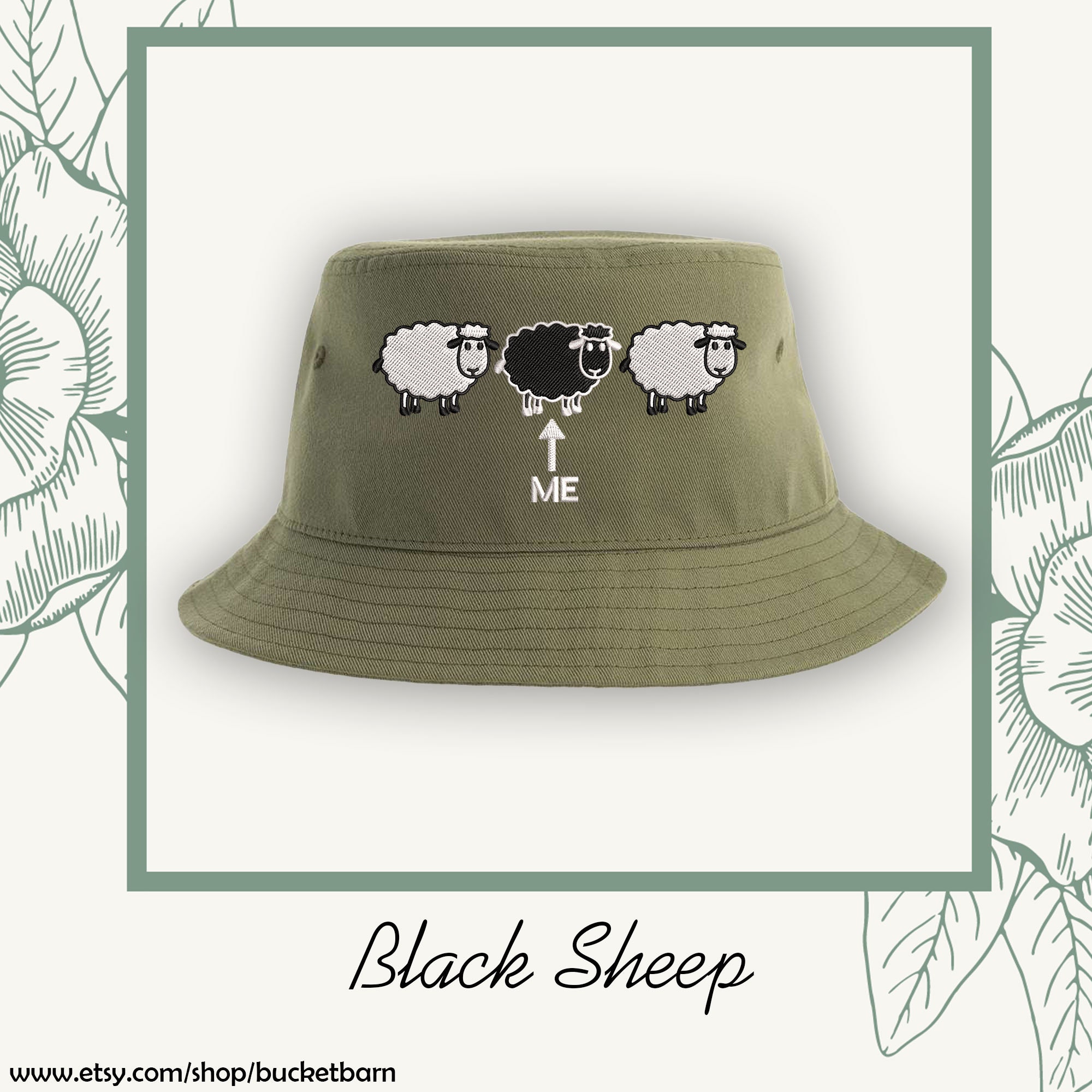 Sheep Bucket Hat Sun Hat Fishing Hat - Etsy