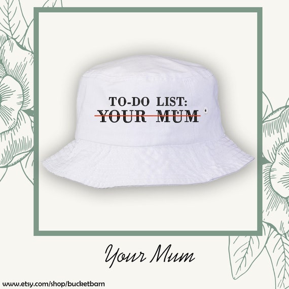 Custom Your Mum Bucket Hat Sun Hat Fishing Hat -  Sweden