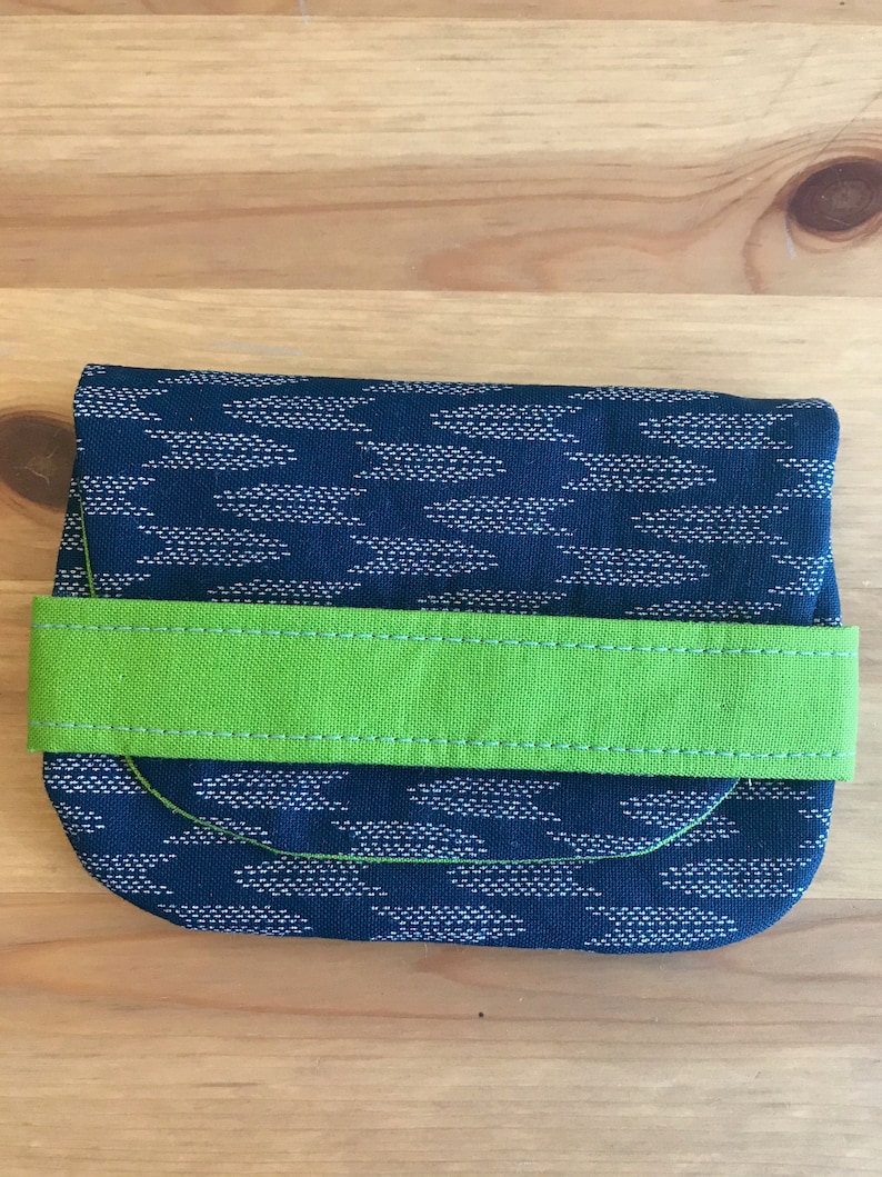 Handmade Japanese fabric business card casecard wallet