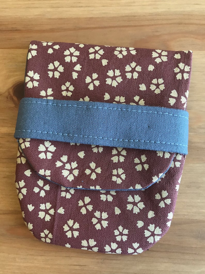 Handmade Japanese fabric business card casecard wallet