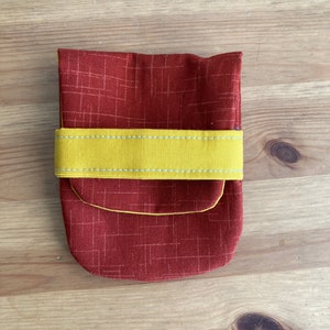 Handmade Japanese fabric business card case, card wallet