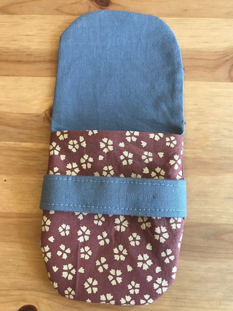Handmade Japanese fabric business card casecard wallet