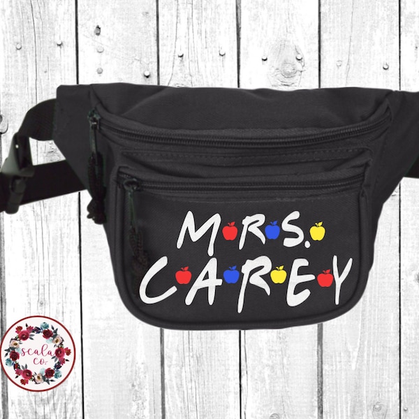 Custom Fanny Packs: Friends inspired | Teacher gift | birthday party | Future Mrs. | Bride | Bachelorette | 21st | forty | Men and Women