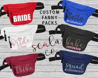 Custom Fanny Pack Swirl