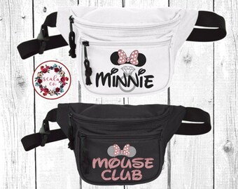 black fanny pack bulk