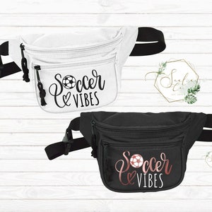 Maßgeschneiderte Bauchtasche Fußball Vibes Gürteltasche | Mama, Trainer, Kinder, Sportler, Einheimische | hochwertige Bauchtasche | Mama Tasche Lacrosse Baseball Fußball
