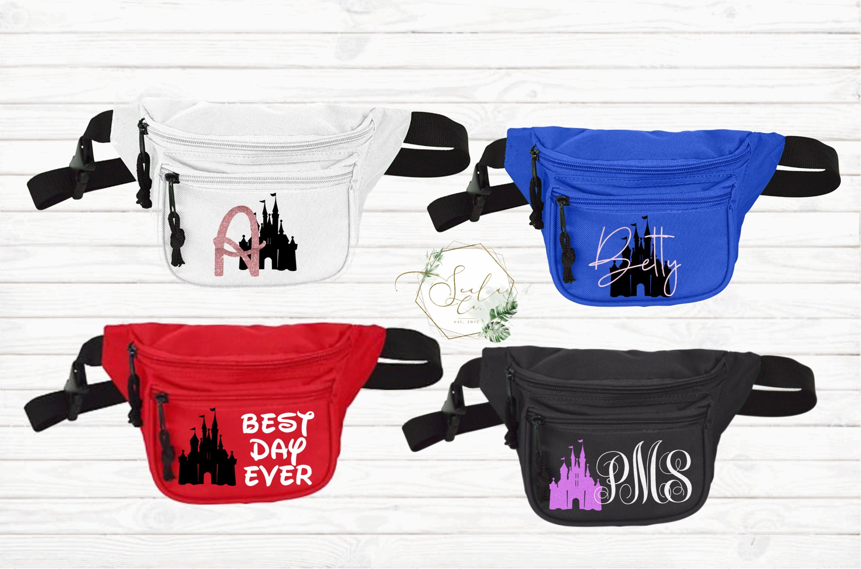 bride squad fanny packs