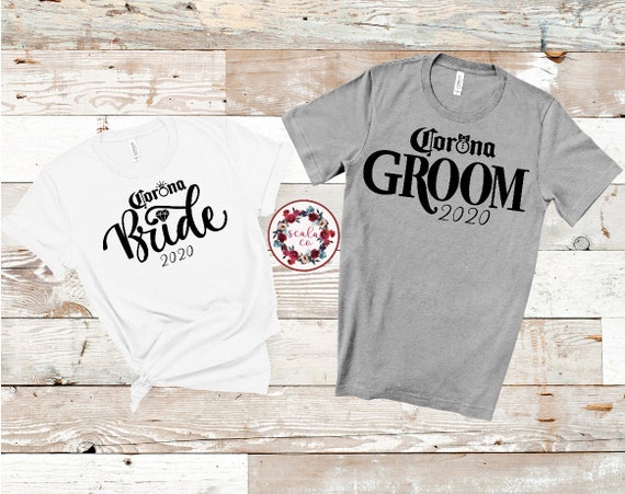 Quarantined Bride Groom Shirt. Funny Tee Shirt for Postponed - Etsy Quarantined Bride Groom Shirt. Funny Tee Shirt for Postponed - Etsy