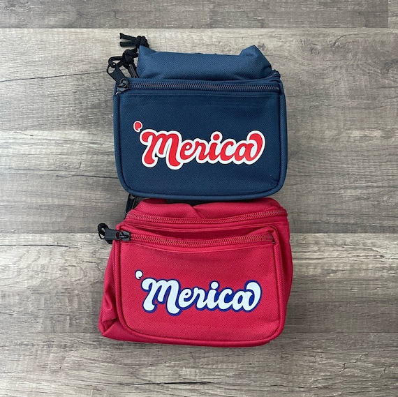 Passende Breite Bauchtaschen USA Merica Amerika 4.Juli Gurteltasche Gurteltasche murica fannies unikat anpassbar personalisiert Retro US Etsy