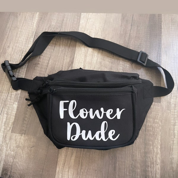 Flower Dude personalisierte Fanny Packs /Flower Man Taillentasche/The Flower Guy Fanny Pack/Flower Boy Fannies/vollständig anpassbar/personalisiert!