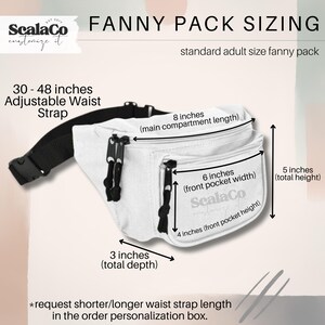 FANNY PACK SIZING