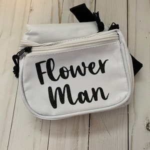 Flower Dude Personalized Fanny Packs /Flower Man Waist bag/The Flower Guy Fanny Pack/ Flower Boy fannies/fully customizable/personalized image 7