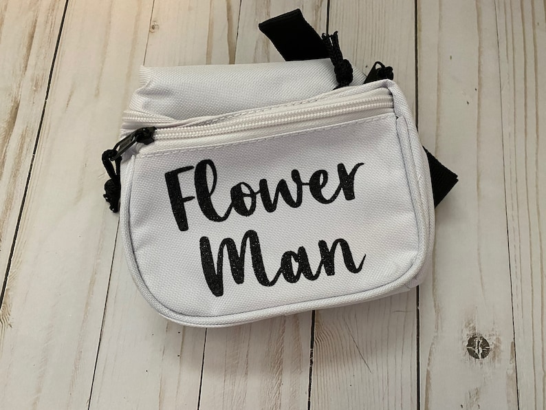 Flower Dude Personalized Fanny Packs /Flower Man Waist bag/The Flower Guy Fanny Pack/ Flower Boy fannies/fully customizable/personalized image 7