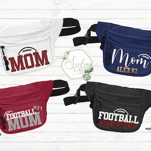 Bauchtasche für Mama | Fußball Mama Gürteltasche | Sport Mama Mommy Momma Geschenk | #MomLife Bauchtasche | Mama Tasche Lacrosse Baseball Fußball