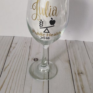 Graduation Wine Glass or Mug, Now Hotter by One degree Perfect gift for a new graduate Last minute Grad party. Class of 2018 image 9