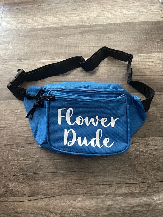 Custom Dark Blue Fanny Pack for Women Men Personalizied Belt Bag Crossbody  Waist Pouch Waterproof Everywhere Purse Fashion Sling Bag for Travelling