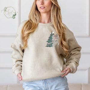 Sorta Merry Sorta Scary Sweatshirt, Fun Christmas Halloween Mix, Spooky Christmas, Unique Festive Top, Quirky Holiday Shirt