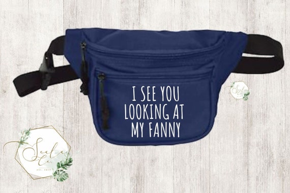 Rhinestone Custom Cheer Fanny Pack Crossbody Belt Bag Custom 