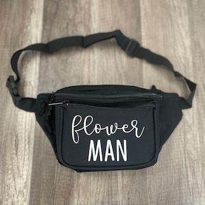 Sacs banane personnalisés Flower Man/Sac banane Flower Man/Sac banane Flower Man/Sacs banane Flower Boy/entièrement personnalisable/personnalisé !