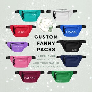 Cheer Competition | Custom Cheer Bag | Custom Fanny Pack | Cheerleading | Team Gift | Coach Gift | Nationals