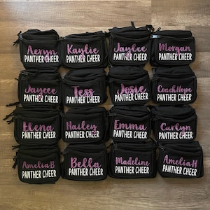 Custom Cheer Bag | Custom Cheer Fanny | Cheerleading | Team Gift | Coach Gift | Competition | Nationals