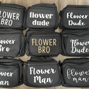 Blütenblatt Beutel Bauchtasche | Personalisierte Bauchtasche | Benutzerdefinierte Bauchtasche | Lustige Hochzeit | Hochzeitstrends