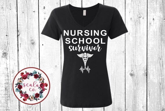 Nursing school survivor shirt clearance