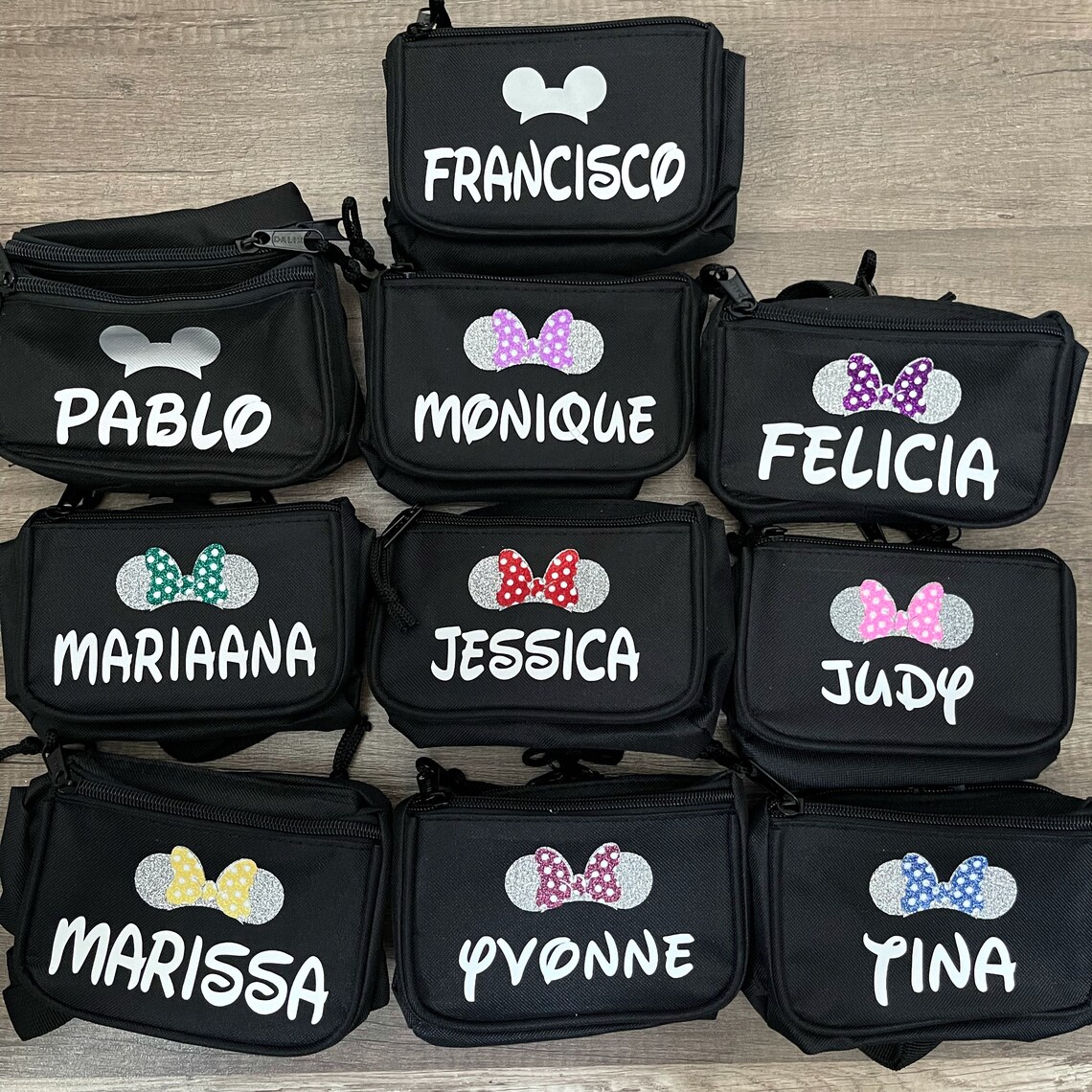 Unisex Disney Theme Fanny Pack for men and women Minnie mouse Etsy