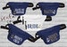 Bride's Mate, Bride's Crew, Nauti Bride, Nautical Themed Bachelorette Bridal Party Fanny Packs 