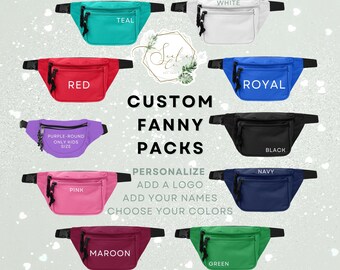 Unisex Theme Park Fanny Pack for men and women, Waist bags mouse ears, Vacation belt bag for birthday, kids, travel purse ears waist bags