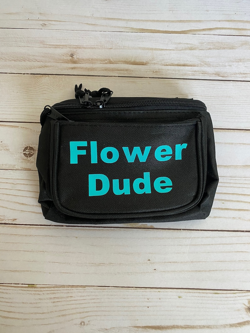 Flower Dude Personalized Fanny Packs /flower Man Waist Bag/the Etsy