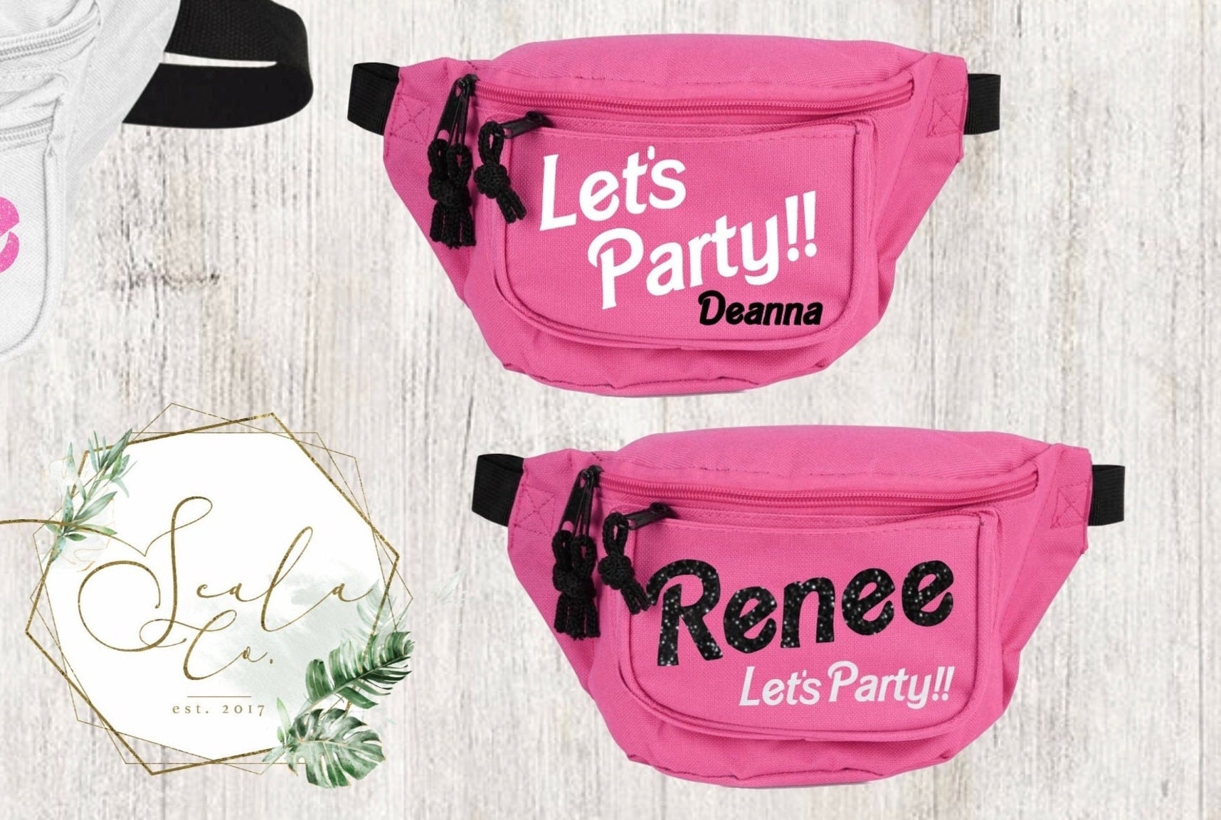 Pink fanny pack Etsy