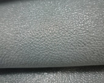 Silvery Gray Soft Sheepskin Leather: Bag & Wallet Material (2-3 Oz)