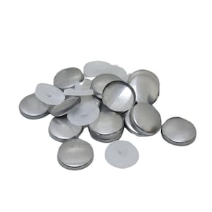 Capsule Buttons - Button Making - Various Sizes - Crafting Projects 50 Sets
