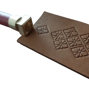 Leather Stamping Tools, Stamp Tool Leather Working Carving Punches #019