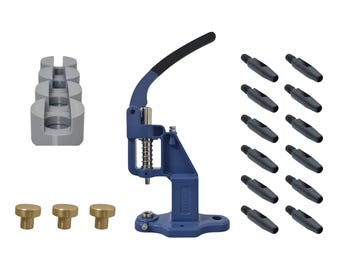 Hole Punch Set Hand Press Machine Self Centering Puncher Dies
