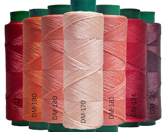 1mm Waxed Polyester Cord, 100 Meters, Macrame & Jewelry Making