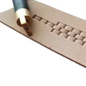 Brass Leather Stamping Tool #034