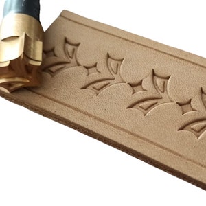 Brass Leather Stamp Tool for Leather Crafts