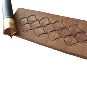 Leather Stamping Tools, Brass Stamps for Leather Crafts #037